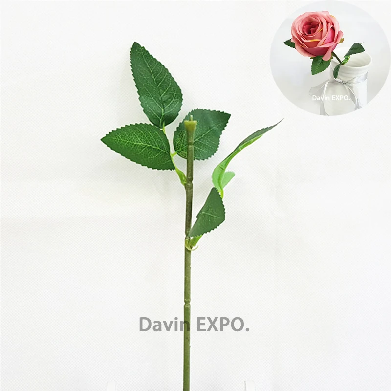 10 шт. Декоративные искусственные шелковые цветы 25 см|artificial silk flowers|silk flowerssilk flower stem