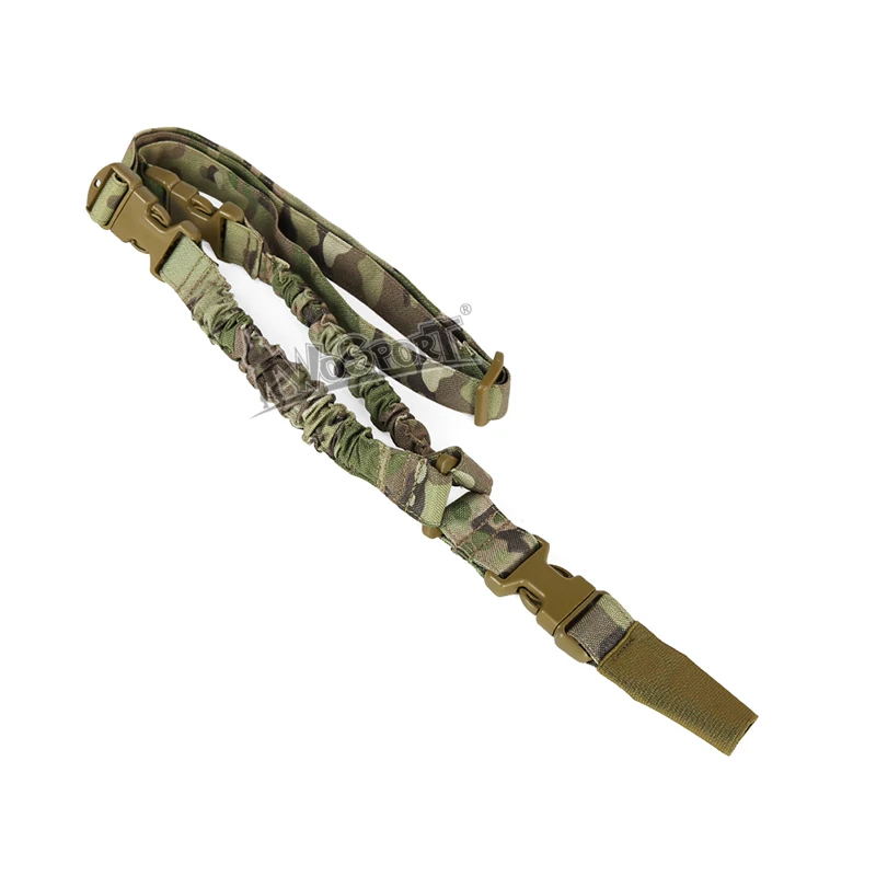 WOSPORT Paintball 1 One Point Single Airsoft Military Tactical Gun Weapon accessory 1000D Nylon Bungee Sling System rope | Спорт и