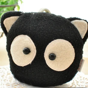 Милый мультфильм осьминог плюшевые ткань ремешки кошельки кулон женщин