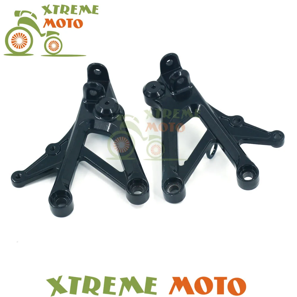 Черные опоры для передних гонок ног кронштейны штатива Honda CBR600 F4 99 00 CBR 600 F4I 01 02 03 04