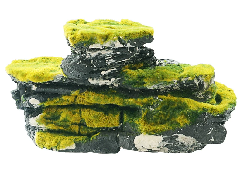 Mossy коралловый риф украшенный камни для сада камней аквариум ландшафтное