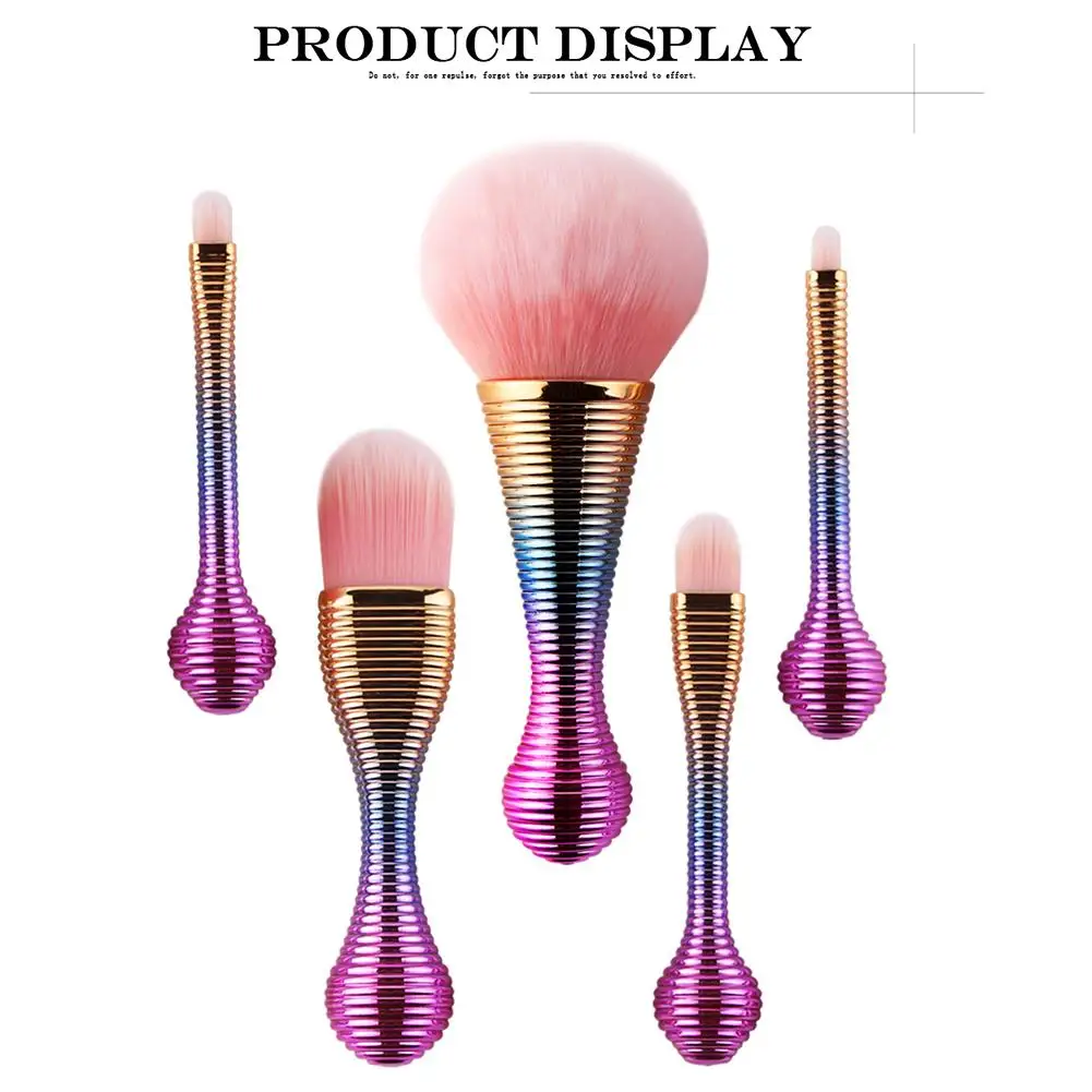 5 шт./компл. Потрясающие кисти для макияжа волос Beauty Mermaid Pincel Cosmetics контур тени век