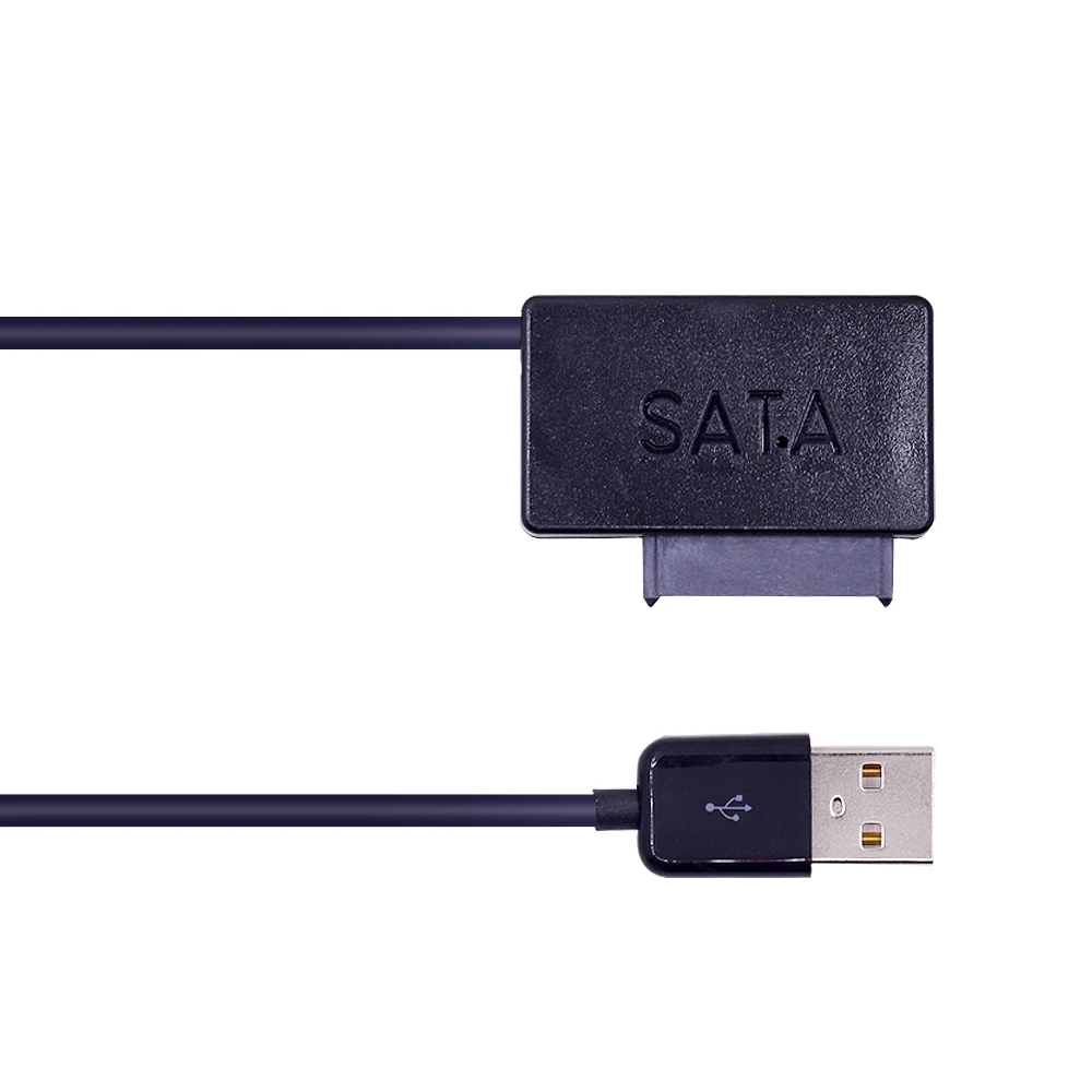 CHIPAL SATA II к USB адаптеру 2 0 13Pin кабель с светодиодный для ноутбука ODD Optical Bay го