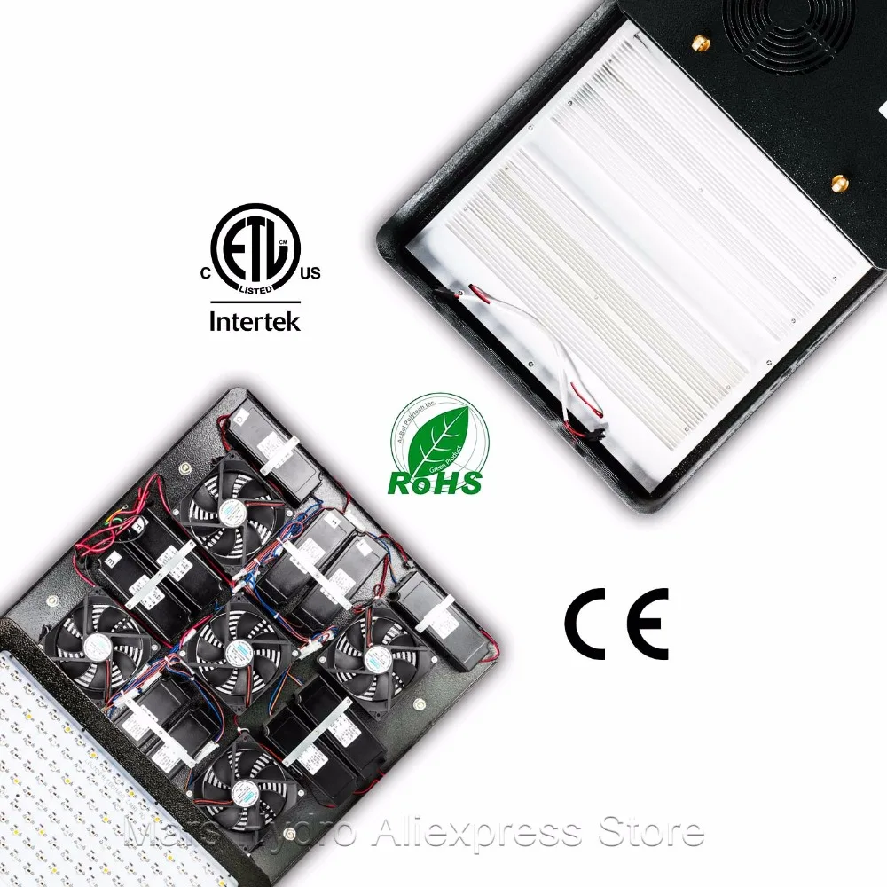 Mars Hydro 1600 Вт Светодиодный светильник для выращивания+ 1680D 150x150x200 см тент для выращивания/коробка, черная растительная комната