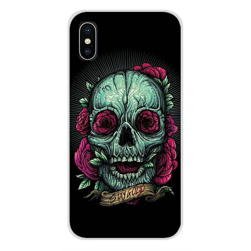 Аксессуары чехлы для телефонов с изображением черепа мексиканской тематики Xiaomi