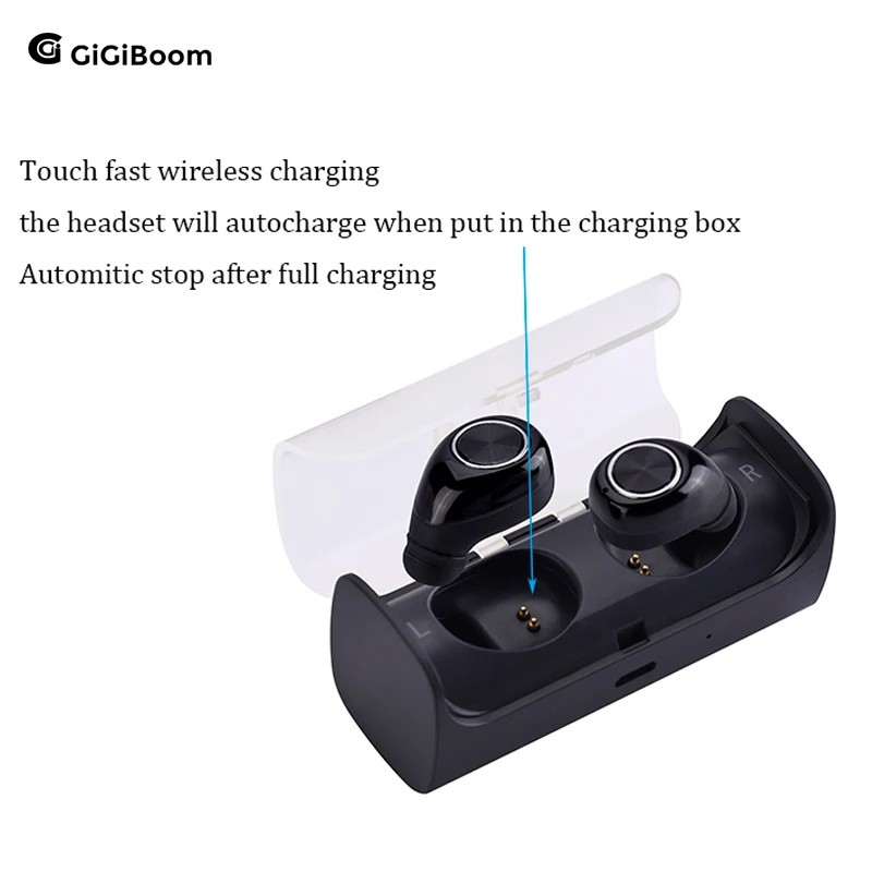 TWS10 Mini Twins True стерео беспроводные Bluetooth наушники с зарядным устройством гарнитура