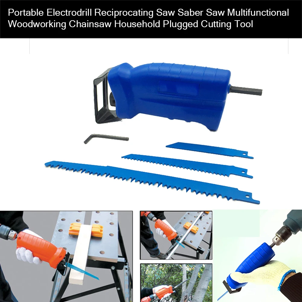 Электропила сопло для электродрели пила фреза инструмент столярных работ