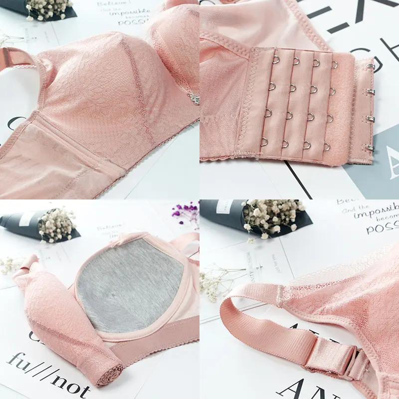 

Put on the chest to prevent rubbing off Gathering and adjusting anti-droop CDE cup Slim large size underwear Cup bra push up