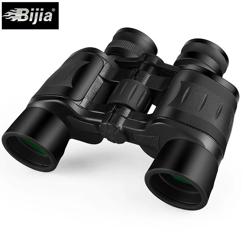 BIJIA 8x42 высокое качество Porro система бинокль большой диапазон Водонепроницаемый