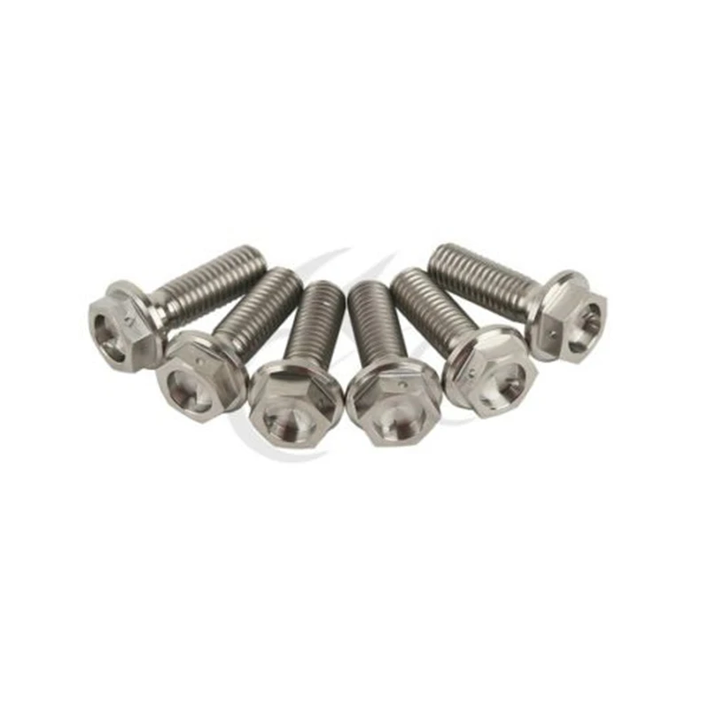 

M8 x 25mm Titanium Brake Disc Rotor Bolts For Yamaha FZR1000 FZ750 TDM 850 900 Motorcycle