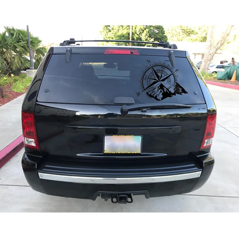 

Off Road Hood Car Sticker Body Compass Pattern Decal Vinyl Durable Practical