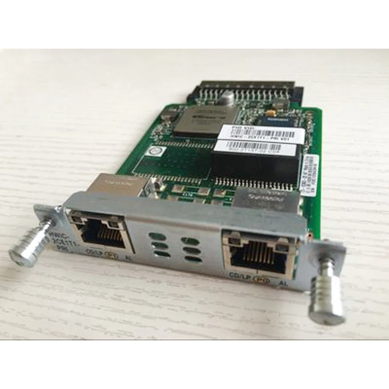 Быстрый ethernet hwic модуль HWIC-2CE1T1-PRI CIS CO 2 порт Channelized T1/E1 и ISDN PRI высокоскоростной