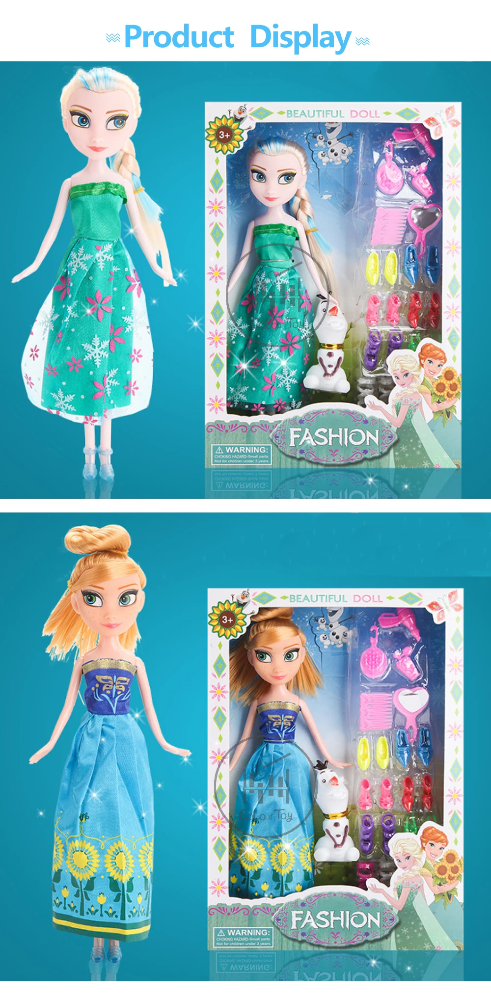 Disney оригинальное издание Анна Эльза девочка детские игрушки, куклы принцесса снег аксессуары для королевы новые мягкие плюшевые куклы Рождественский подарок
