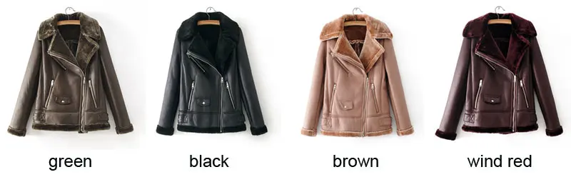 Теплая Флисовая Куртка из искусственной кожи, женские пальто из овчины, винтажное мотоциклетное пальто, утепленная куртка, chaqueta cuero mujer