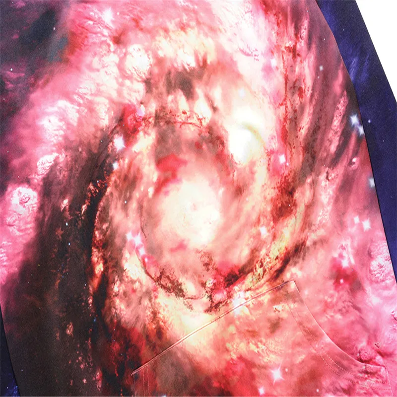 Модная брендовая одежда Для мужчин/Для женщин Толстовки пространство Galaxy с