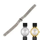 Ремешок WENTULA для часов TISSOT LOVELY T058009, однотонный браслет из нержавеющей стали для женских часов, 10 мм
