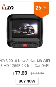 SYS VSYS двойная камера s зеркало заднего вида DVR Передняя 2K 1296P+ 720P внутренняя камера безопасности для салона автомобиля, такси Uber