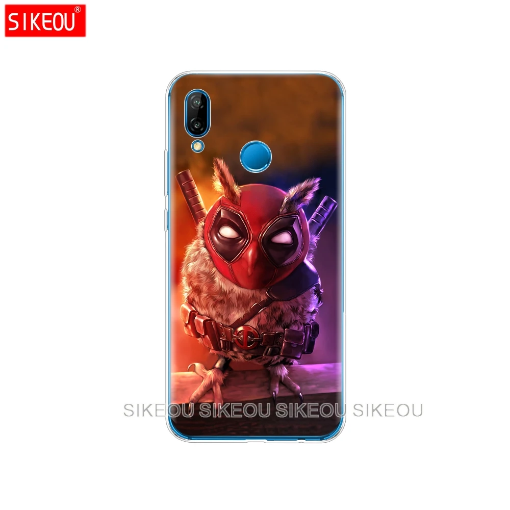 Силиконовый чехол для телефона Huawei P20 P7 P8 P9 P10 Lite Plus Pro 2017 p smart 2018 милый мультяшный