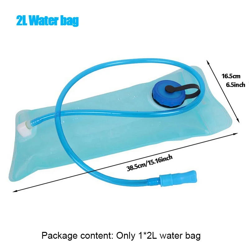 1x2L water bag 5L рюкзак для гидратации воды, Открытый Пешие прогулки гидратация мешок мочевого пузыря, путешествия Кемпинг Велоспорт Водонепроницаемый рюкзак водный гидратор - Цвет: 1x2L water bag