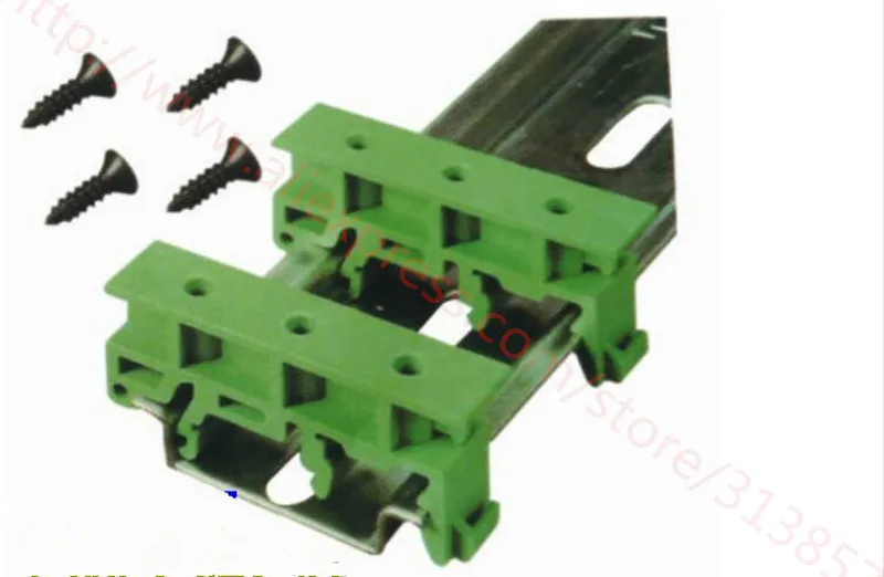 100% новый переходник для монтажа печатной платы на DIN-рейку 35 мм держатель оптовая