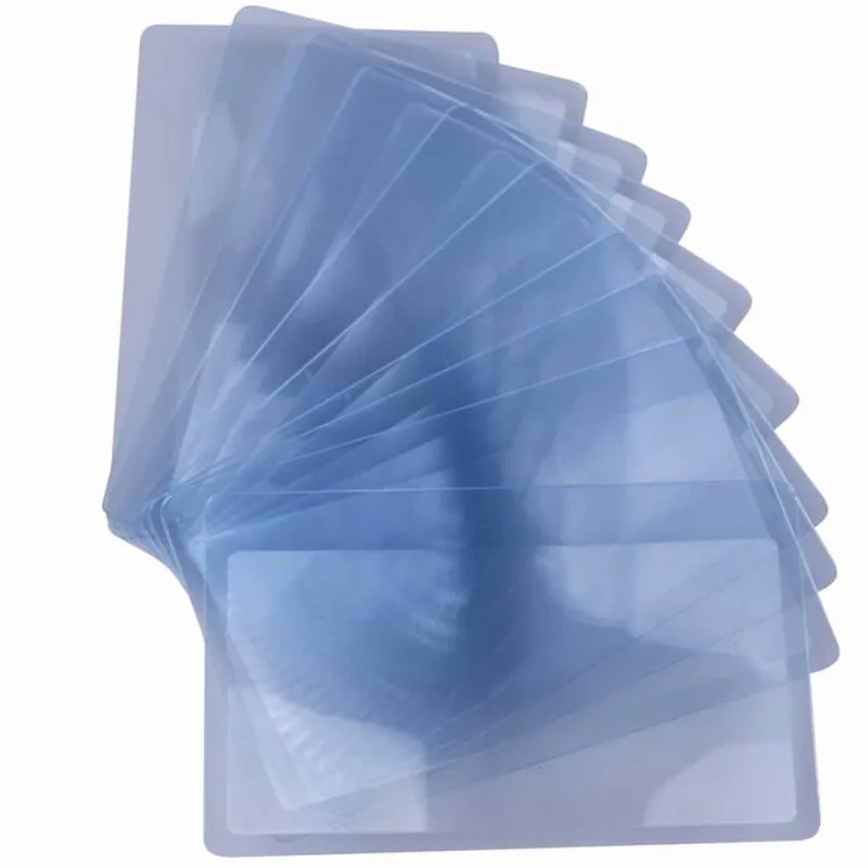 7 шт. ультратонкая лупа для кредитных карт | Инструменты