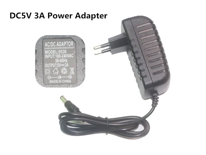 Светодиодный Питание адаптер DC5V 1A 2A 3A 6A 8A 10A для светодиодный полосы лампы освещения светодиодный Мощность драйвер Plug& DC5V 5 Вт 10 Вт, 15 Вт, 30 Вт, 40 Вт, 50 Вт, ручная сборка