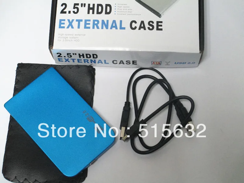 Тонкий внешний бокс для жесткого диска с интерфейсом USB 2 0 5 дюйма цветов |