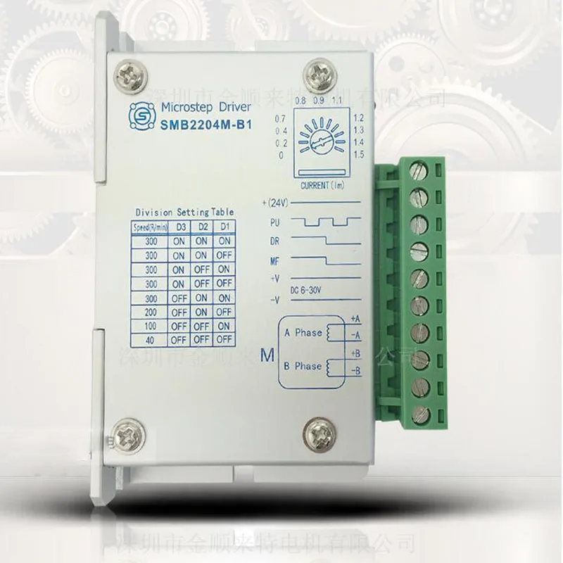 SMB2204M-B1 42 Stepper Drives с импульсным новым 32-битным цифровым драйвером DSP