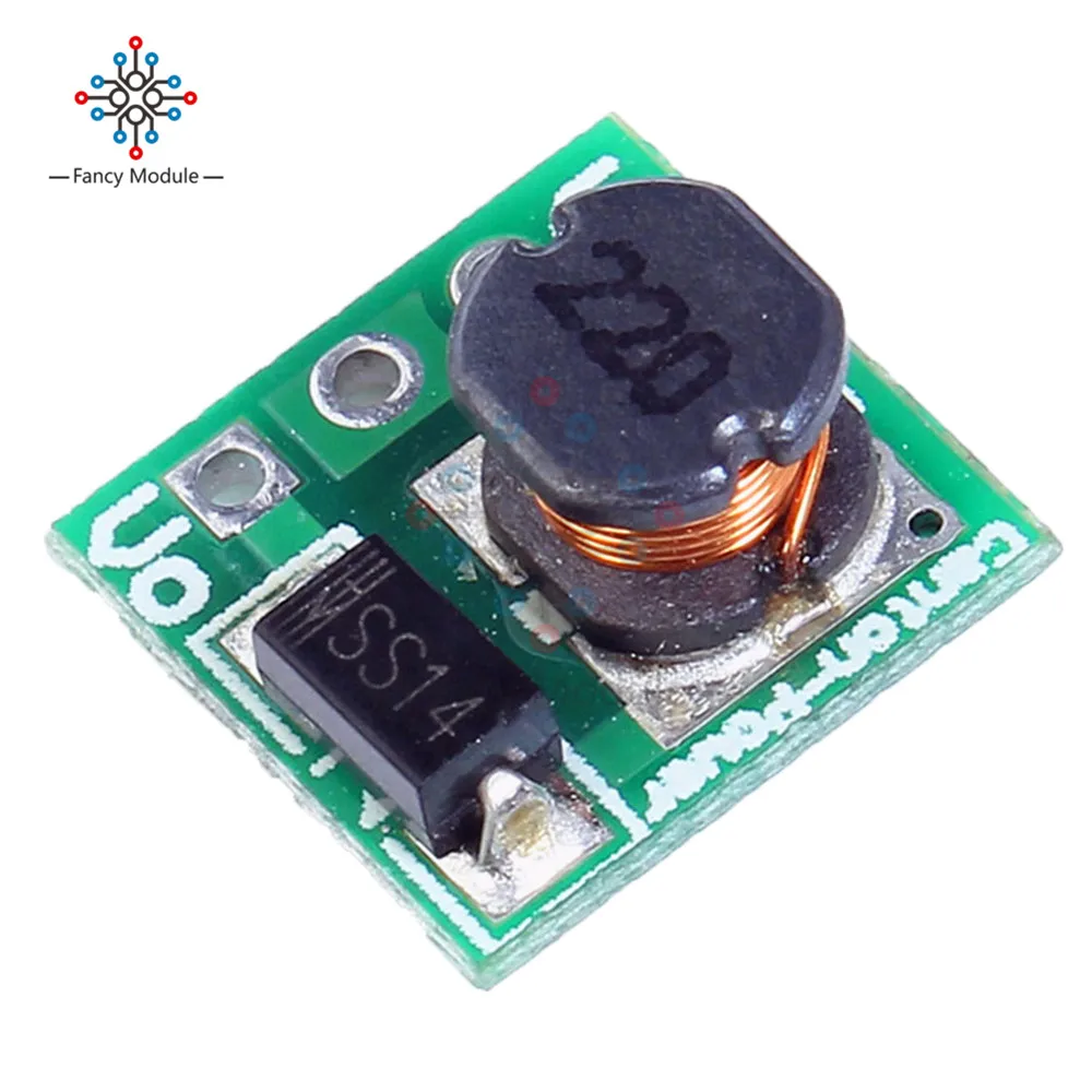 5 шт./лот DC 1 8 V 2 3В 3 7 To 5V Step Up Питание Напряжение повышающий преобразователь
