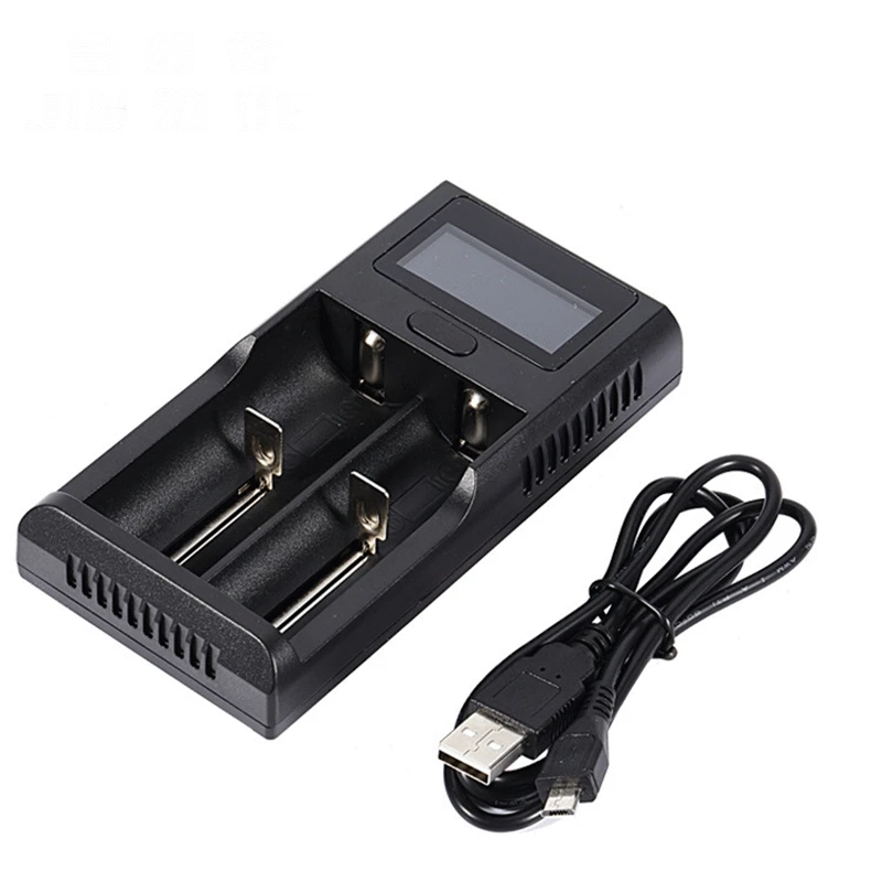 GTF ЖК монитор USB зарядное устройство смарт для использования с 26650 18650 18500 18350 17670 16340