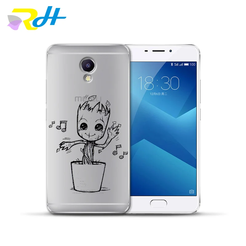 Чехол Etui для Meizu U10 U20 M5 Note M5C M3C Pro 6 M3S Max M5S M6 M3 Модный чехол с милыми