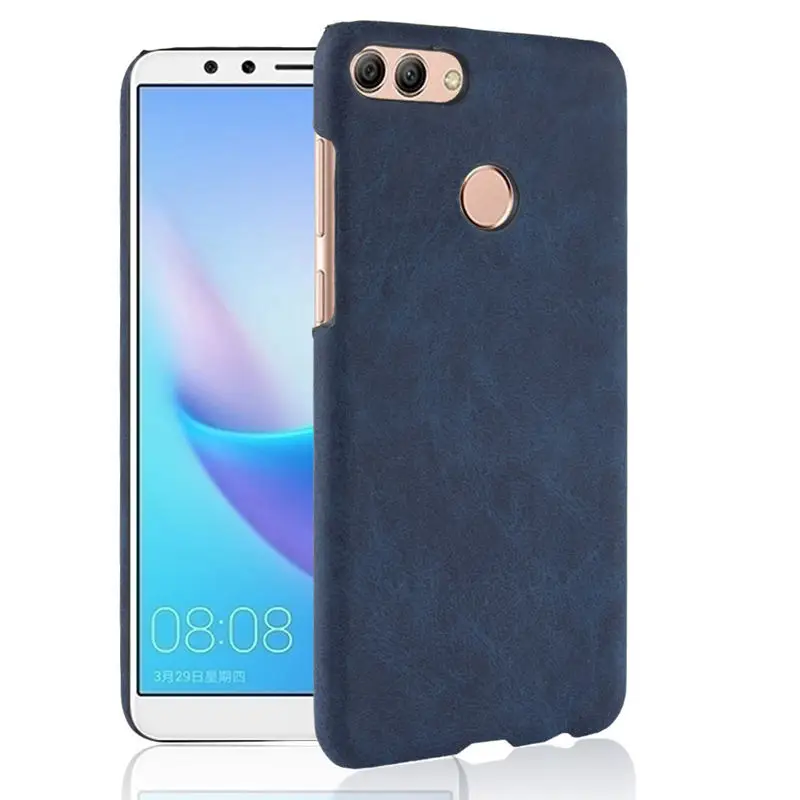 Для huawei Y9 2018 чехол Роскошный чехол-портмоне в ретро-стиле из искусственной кожи Y 9