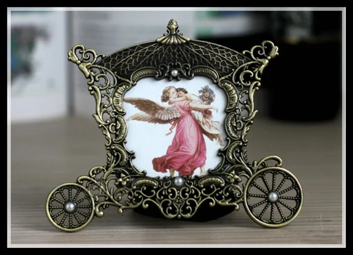 Металлические винтажные рамки для картин Классическая рамка фотографии декор