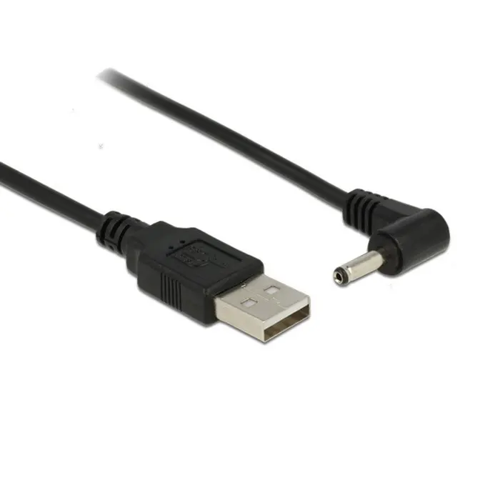 Штепсельная Вилка USB 2 0 с прямым углом 90 градусов 3 5 мм 1 35 постоянный ток В кабель 80