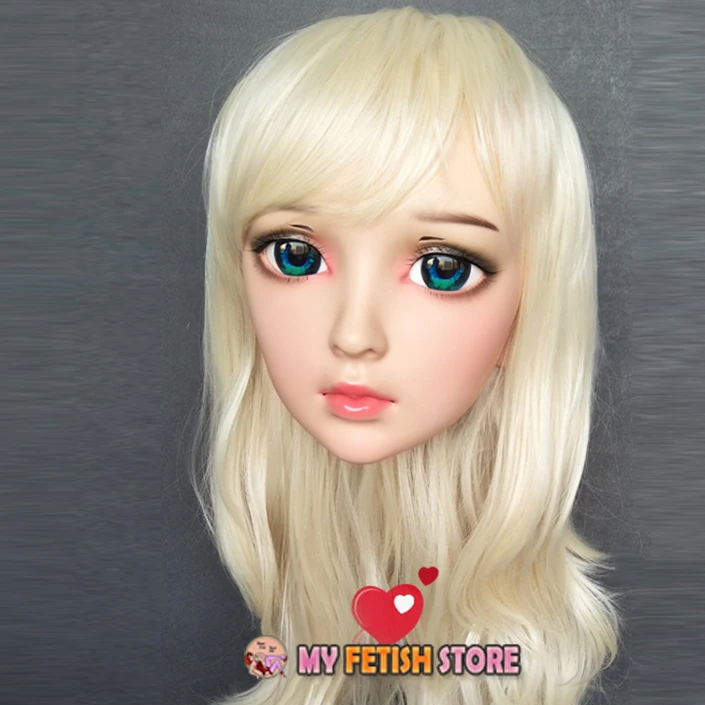 (Ya 02)Gurglelove Женщины Милая девочка каучуковые полуголовы Kigurumi BJD Маска Косплей
