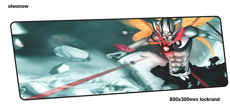 BLEACH Коврик для мыши 80x30 см Модный игровой коврик для мыши большой геймерский коврик HD игровой с узором компьютерный стол padmouse клавиатура большие игровые коврики