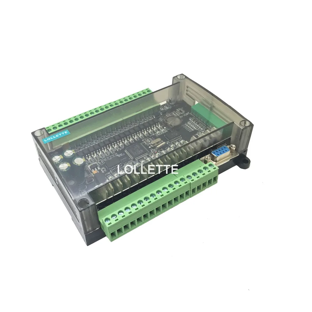FX3U LE3U 32MT 6AD2DA 16 вход 16 транзисторный выход 6 аналоговый вход 2 аналоговый выход plc контроллер RS485 RTC(часы в режиме реального времени