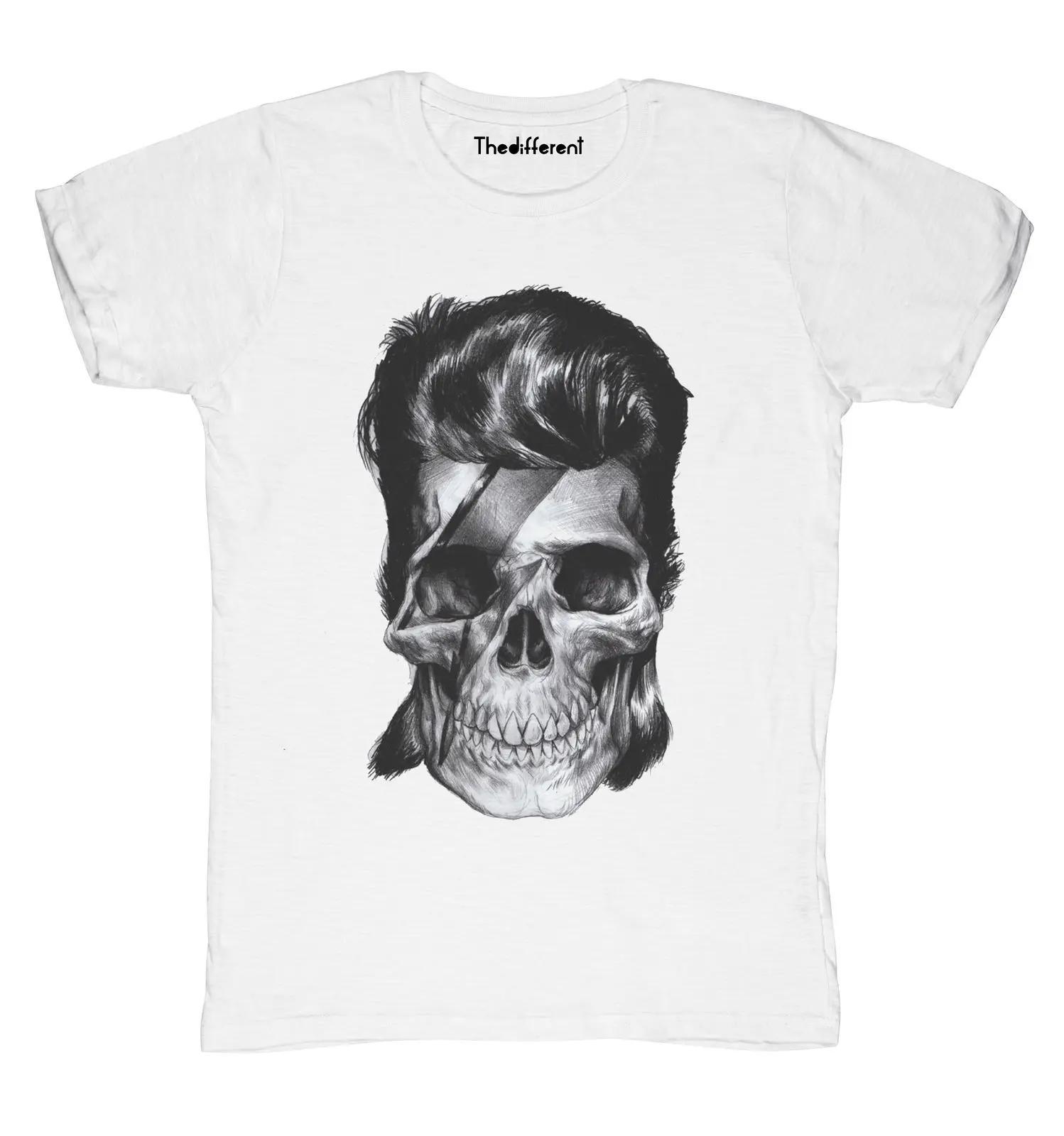 Новая футболка Blaze Man Skull Bowie Flash подарок идея|Мужские футболки| |