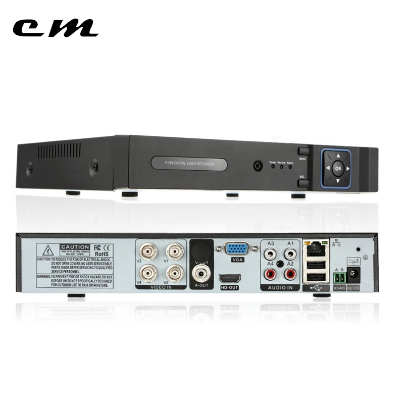 EM 4CH CCTV Системы комплект 1080N DVR 4 шт. 2.0MP 1080 P IR канала видео наблюдения