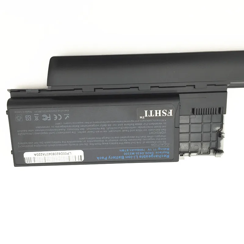 Аккумулятор на 9 ячеек 7800 мАч для dell Latitude D620 D630 D631 Precision M2300 HX345 NT379 PC764 RC126 TD116 UD088 TC030