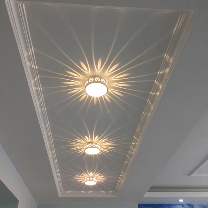 

LED Embed Smallpox Modeling Light Ceiling Lamp Spot Lighting for Ceiling Corridor Doorway Light Decoration