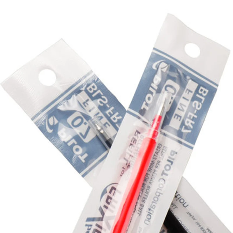 24 Pcs/Lot Pilot BLS FR7 FriXion 0.7mm Erasable Gel Pen Refills (For LFB 20EF/LFBK 23F) Black/Blue/Red|Гелевые ручки| |