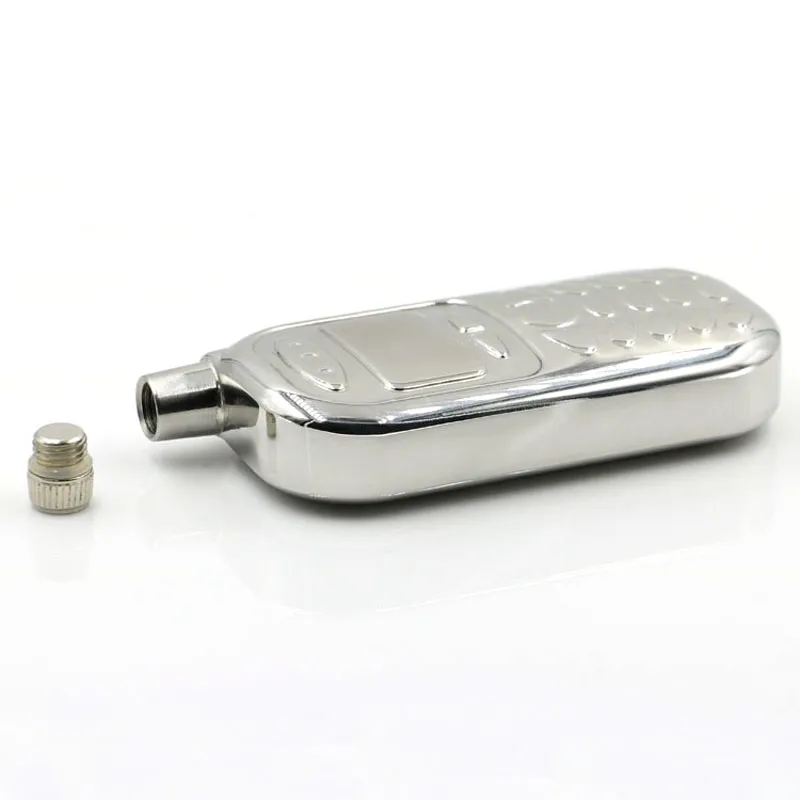 Портативная 3 унции карманная Бутылка для виски вина в форме мобильного телефона