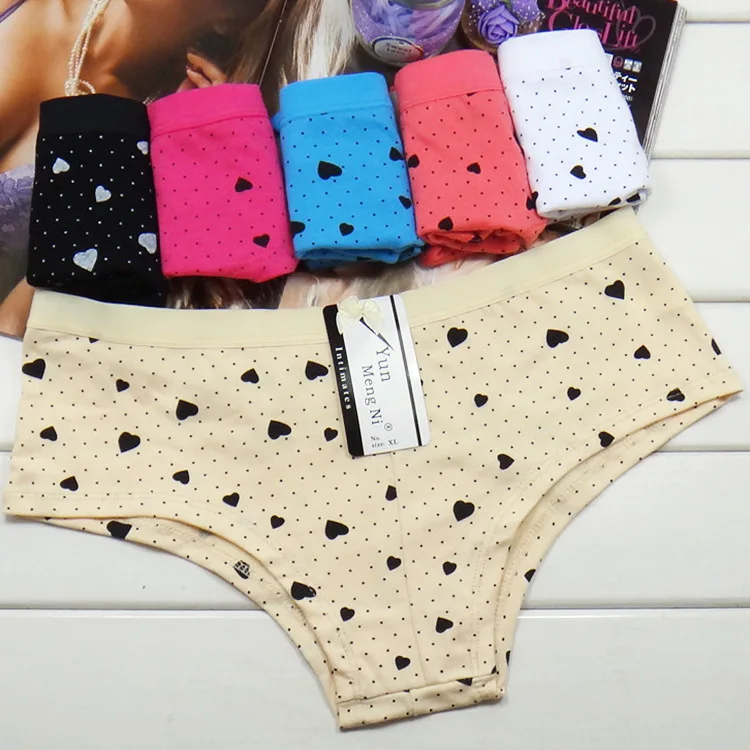 Трусы женские хлопок цвет в ассортименте M L XL XXL 5 шт./лот 86525|underwear s|briefs brandunderwear vest |