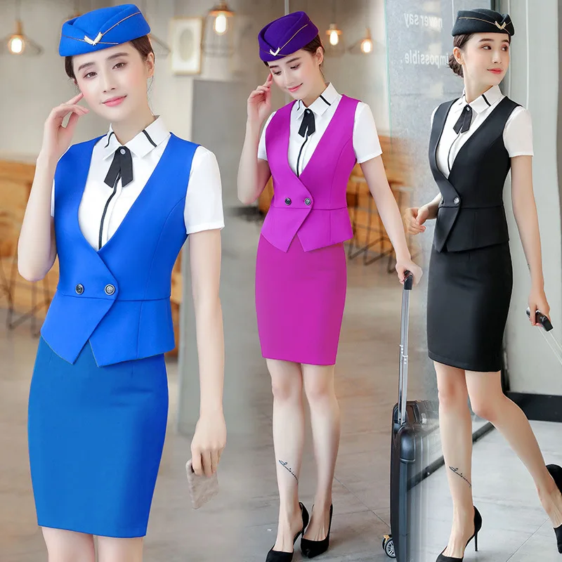 IZICFLY новая юбка костюм жилет формальный фрак femme jupe et veste элегантная женская