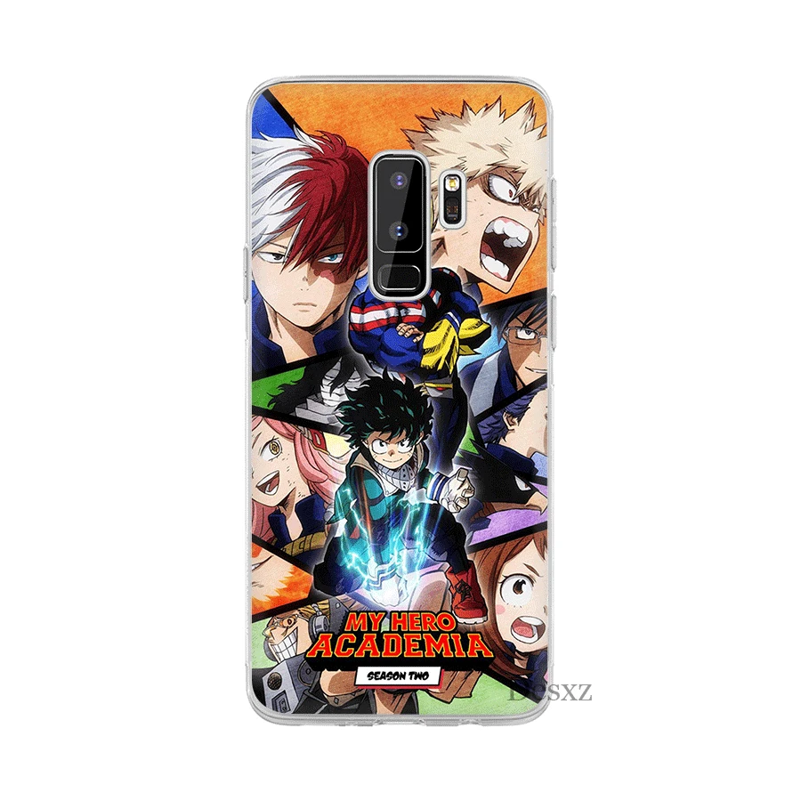 Чехол для телефона My Hero academic Cover Samsung Galaxy S3 S4 S5 S6 S7 S8 S9 Edge Plus Note 8 9|Чехлы-накладки| |