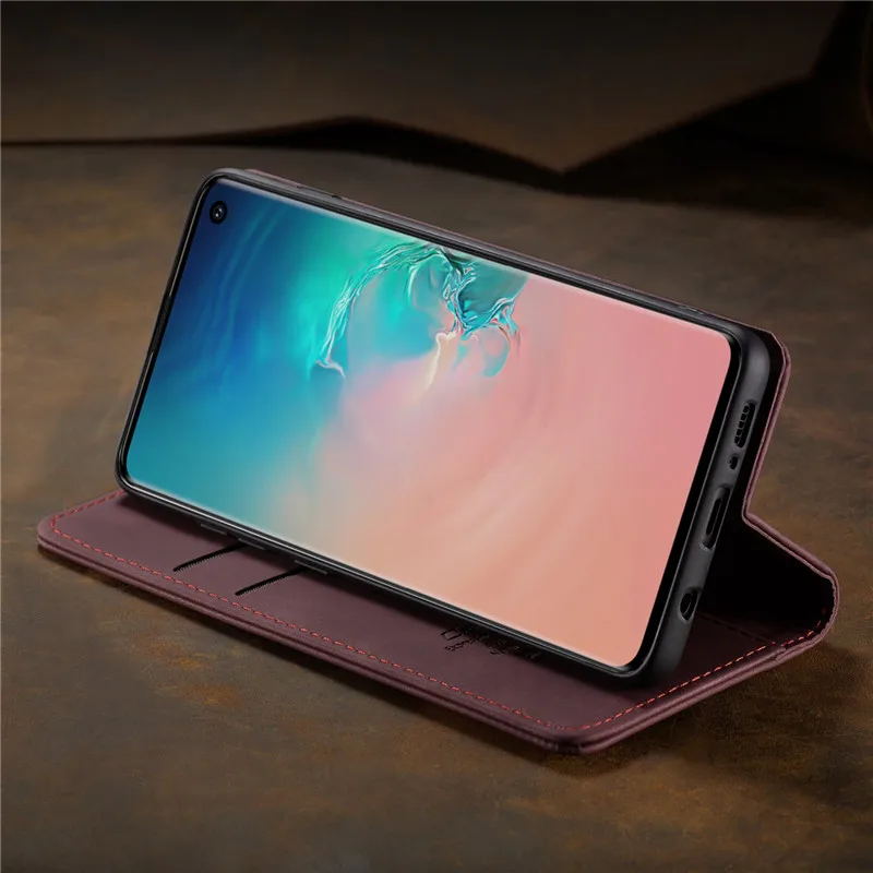 Ретро Флип кожаный чехол для samsung Galaxy S10 S10e S9 S8 Plus S7 Edge/A20/A30/A40/A50/A70 Чехол-бумажник для iPhone 11 Pro XS Max