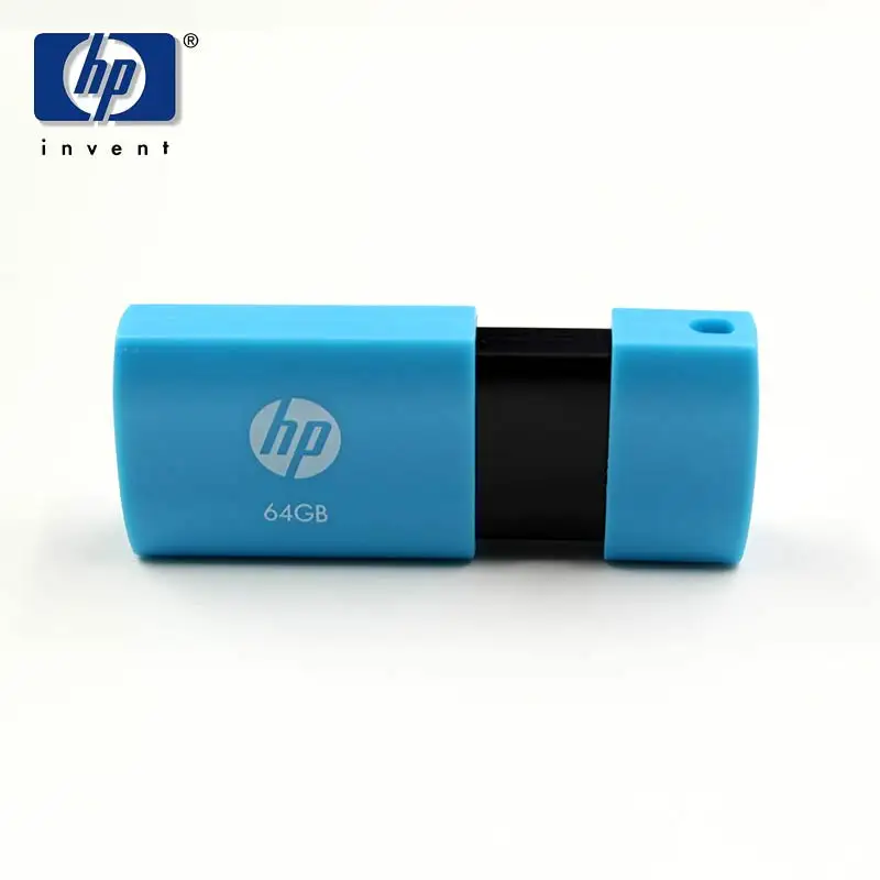 Флешка hp USB 16 ГБ 32 64 V152W флеш накопитель флешка мини usb синий Кле память диск U диск|u