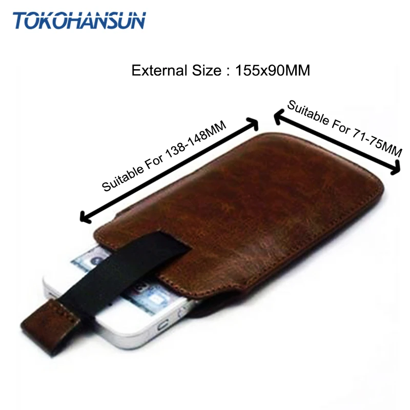 TOKOHANSUN универсальный чехол для телефона для ASUS ZenFone 4 Max ZB500TL 5 A501CG 4A X00KD PadFone A80 из искусственной кожи чехол сумка чехол s