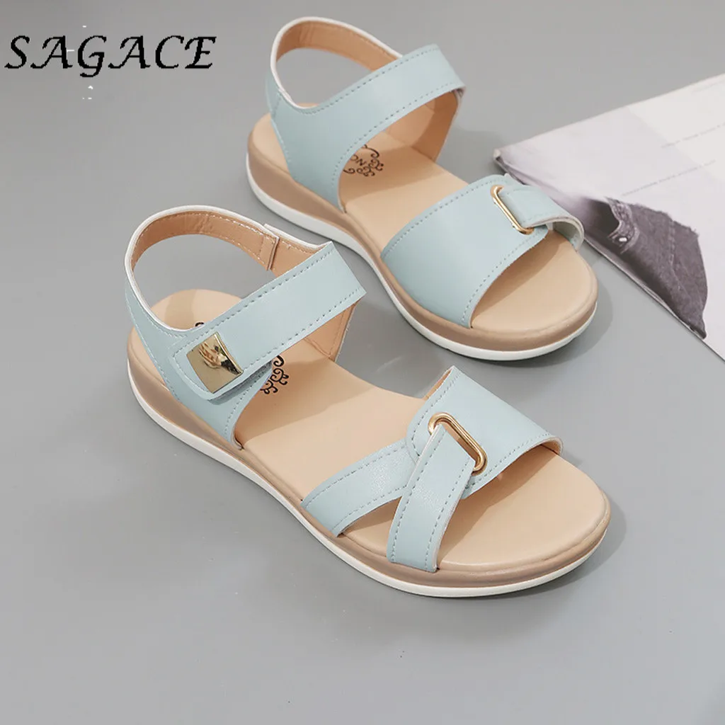 SAGACE/обувь; женские босоножки; элегантная обувь на танкетке; резиновые пляжные сандалии; коллекция года; летние туфли-лодочки; женская обувь на низком каблуке; женская повседневная обувь